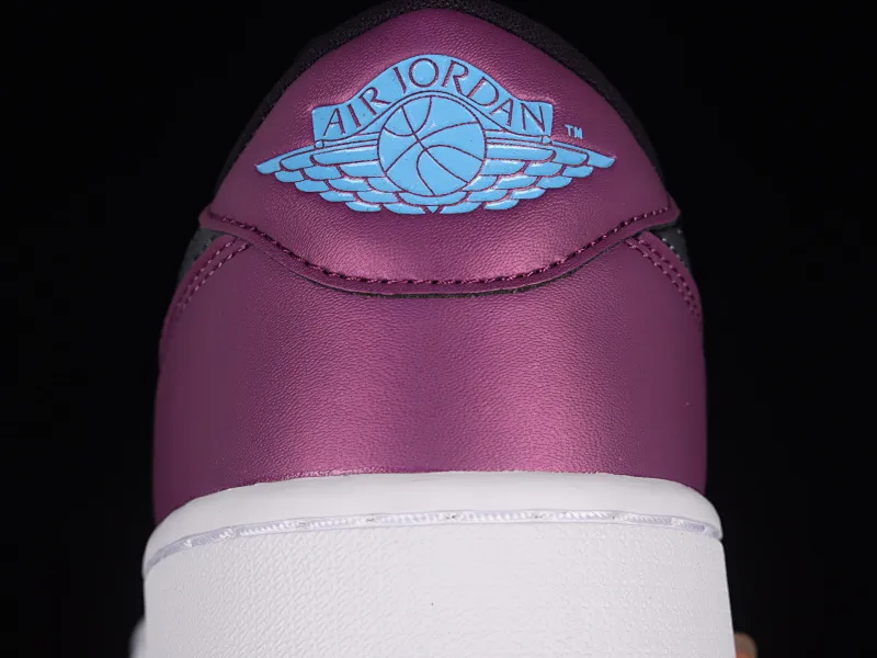 All categories Air Jordan Jordan series basketball shoes Air Jordan 1 Low G version pure original Air Jordan 1 Low Golf "Purple Smoke" AJ1 Joe 1 new golf version smoke white purple DZ9787-155